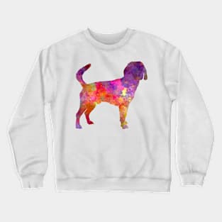 Beagle Harrier in watercolor Crewneck Sweatshirt